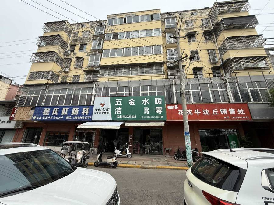 位于河南省沈丘县槐店回族镇新华街欣鑫花园1幢1单元（103-107 201-208）商铺整体拍卖